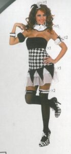 arlekina sexy mujer ato