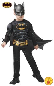 batman infantil negro lujo