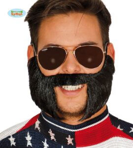bigote patillas grandes