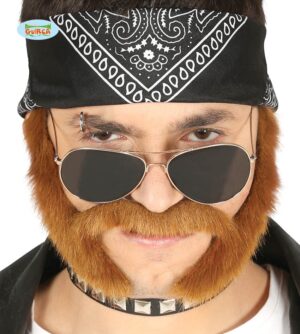 Bigote Patillas Rubio - Complementos