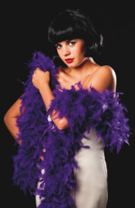 boa plumas lujo
