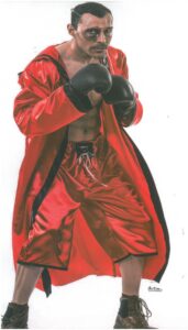 boxeador adulto rojo