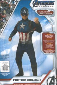 capitan america muscle adulto