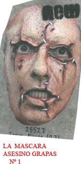 Careta Asesino Grapas 27 - Complementos