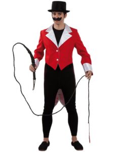 chaqueta frac roja