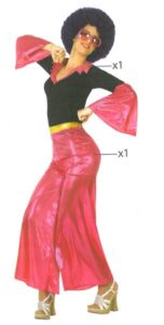 disco popanos 70 mujer rosa ato