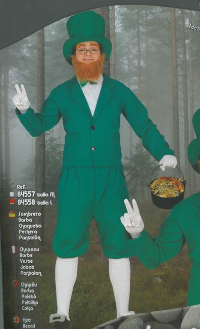 San Patricio-Leprechaun 1 San Patricio-Leprechaun - Disfraces de Hombre
