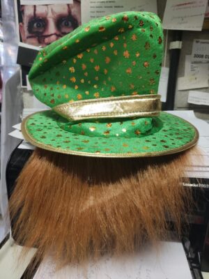 Gorro Verde Con Barba - Inicio