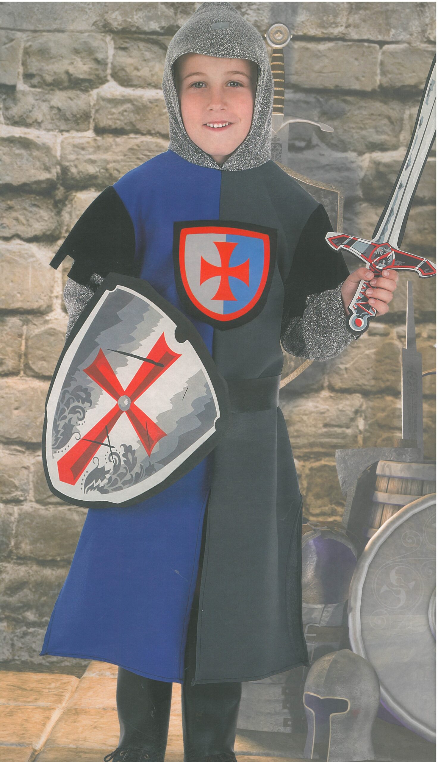 Guerrero Medieval 1 Guerrero Medieval - Disfraces Niño