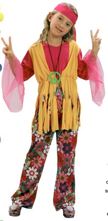 Hippie - Disfraces Niña
