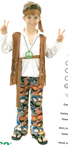 Hippie - Disfraces Niño