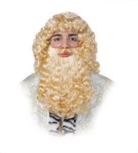 juego peluca barba rey mago