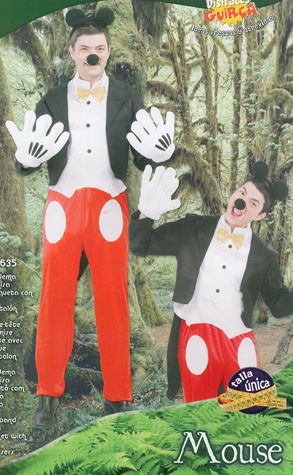 Mickie Mouse - Disfraces de Hombre