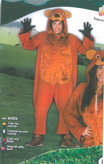 Oso marrón 1 Oso marrón - Disfraces de Hombre