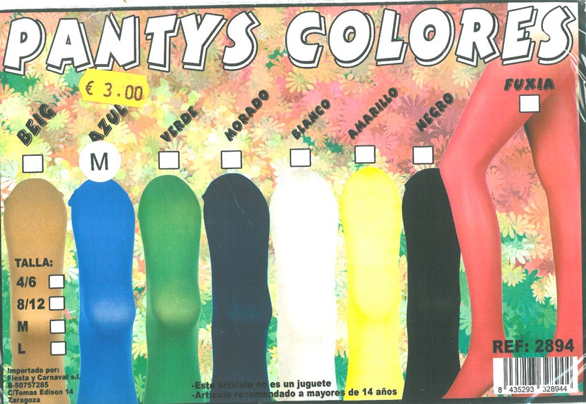 Pantys Blancos Adulto e Infantil 1 Pantys Blancos Adulto e Infantil - Inicio