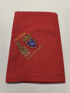 panuelo santo y escudo pamplona