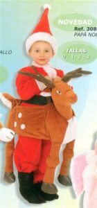 papa noel con reno 369