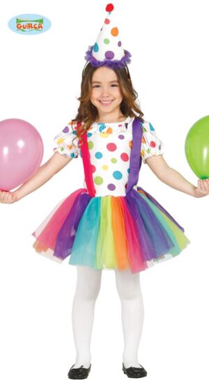 Payasica Infantil - Disfraces Niña