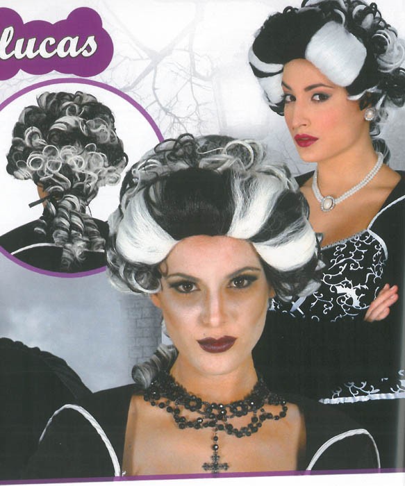 Peluca Vampira 1 Peluca Vampira - Pelucas-Barbas-Bigotes