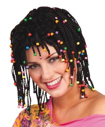 Peluca Rasta Bolitas - Complementos