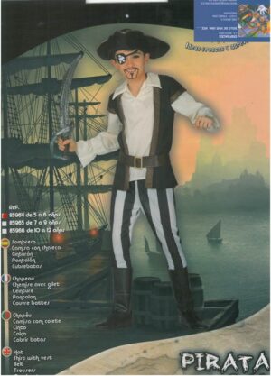 Pirata - Disfraces Niño