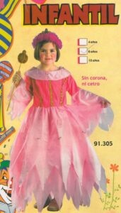 princesa hada rosa infantil pro