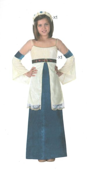 Princesa Medieval - Disfraces Niña