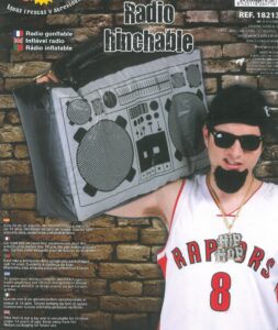 radio hinchable