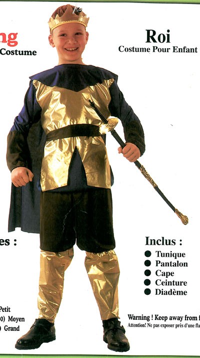 Rey Medieval OFERTON 1 Rey Medieval OFERTON - Disfraces Niño