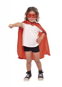 set heroe infantil rojo