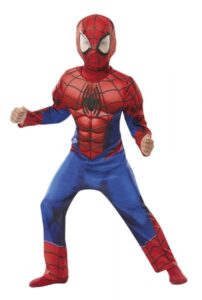 spiderman infantil musculos