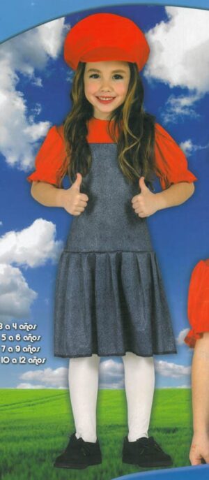 Super Mario Niña - Disfraces Niña