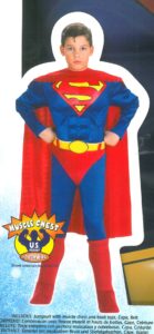 superman musculoso en caja oferta