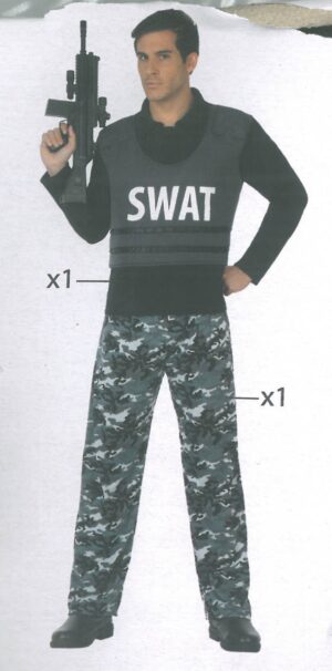 Swat - Disfraces de Hombre