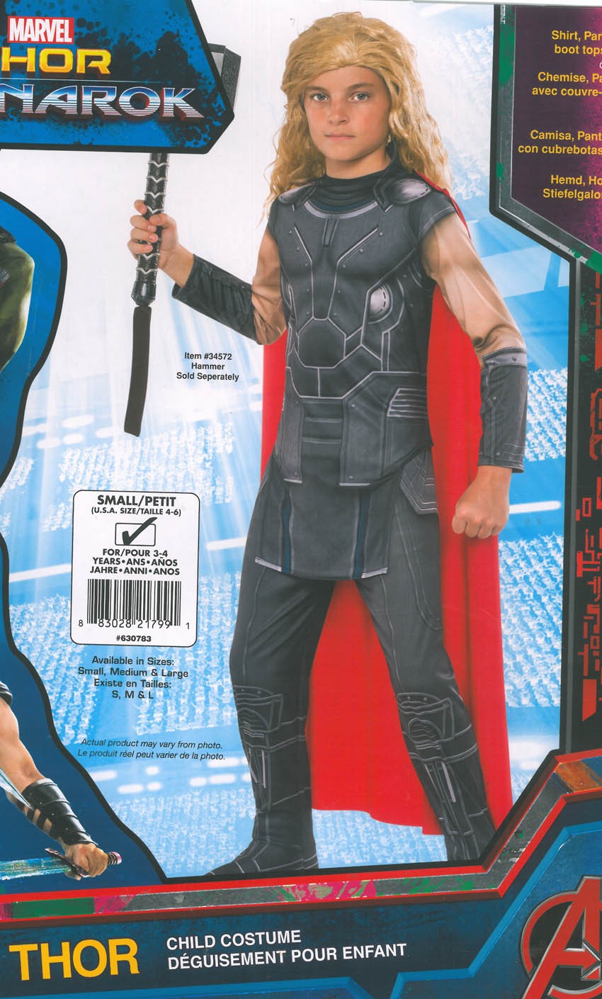 Thor 1 Thor - Disfraces Niño