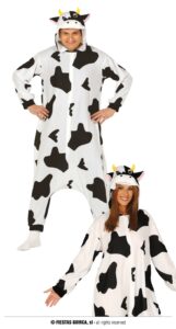 vaca pijama adulto