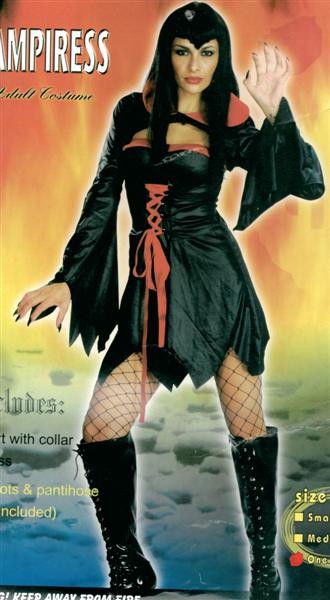 Vampiresa 1 Vampiresa - Disfraces de Mujer