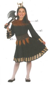 vikinga marron infantil