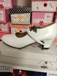 zapatos andaluza blancos n 38