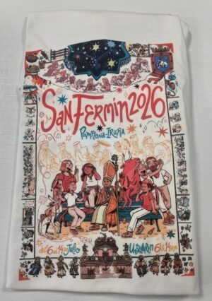 Camiseta cartel San Fermín 2026