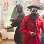 fiesta halloween en casa